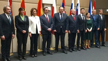 Defence Ministers of the Central European and Balkan countries meet to discuss migration