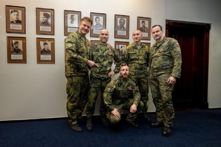 Jedním ze dvou vybraných vojáků, kteří byli letos při příležitosti Dne válečných veteránů uvedeni do Galerie hrdinů, byl příslušník CPSS