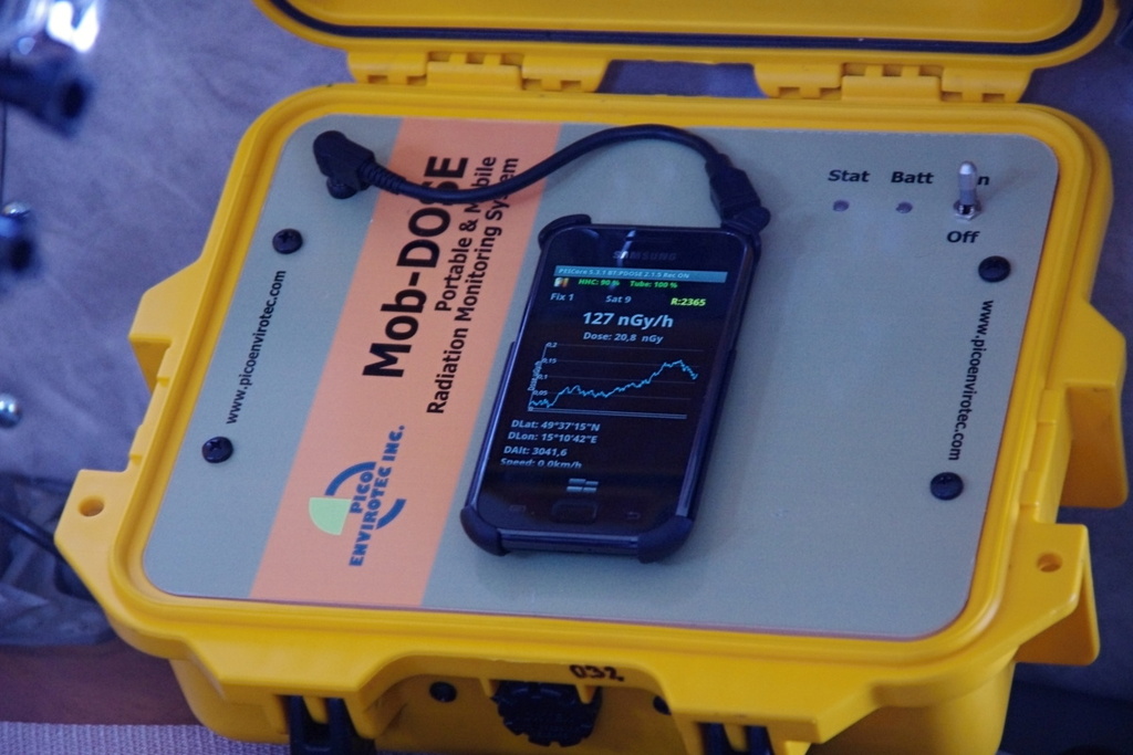 K měření byla využívána celá škála citlivých zařízení