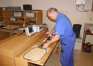 Kalibrace minohledačky