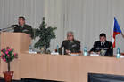 Konference řídil náčelník CDV pplk.Marečka a účastnil se jí velitel VeV-VA brig. gen. Kožiak a také zástupce PČR JmK plk.Rybka