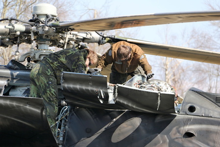 Kontrola technického stavu stroje