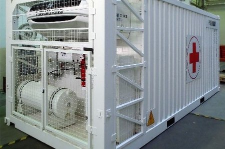 Agentura vojenského zdravotnictví vybavila vojáky kontejnerovými pracovišti a stany