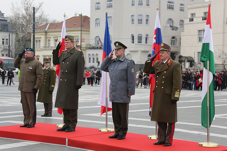 V Budapešti jednali náčelníci generálních štábů zemí V4 o spolupráci i memorandu