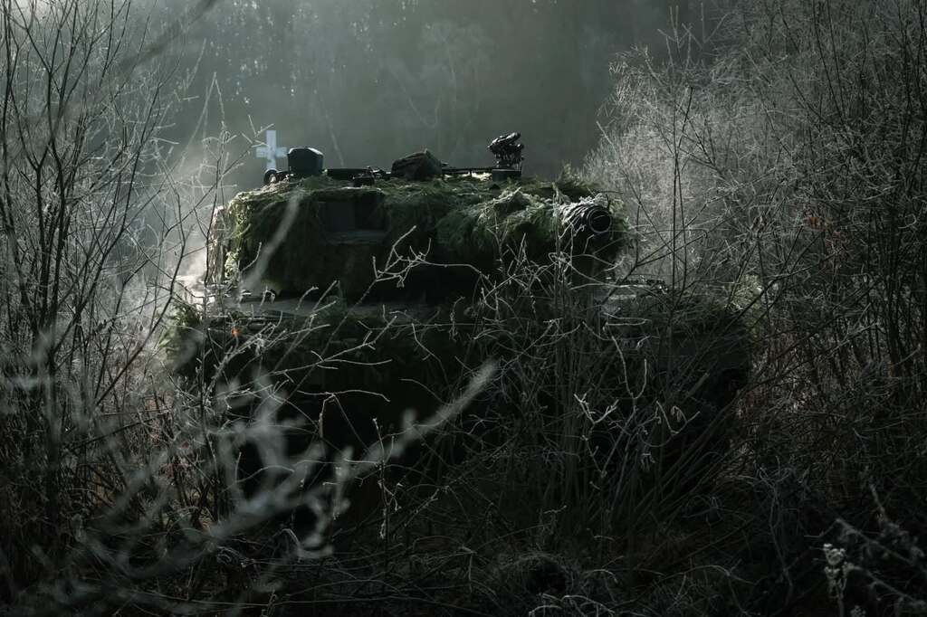 Leopard 2A4, VÚj Boletice 2025