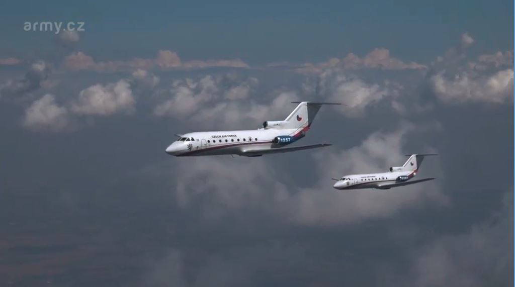 Czech Armed Forces say farewell to Yak-40 aircraft