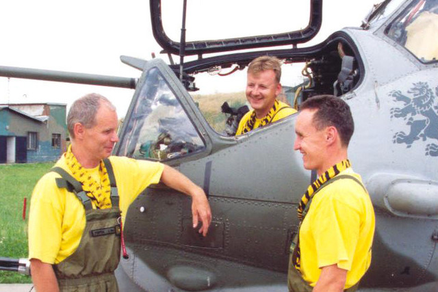 Letka po návratu z NATO Tiger Meet 2002