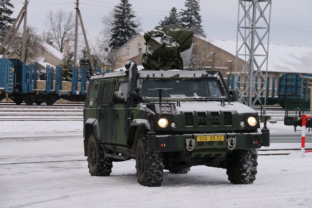 LOV Iveco připravené k dalšímu přesunu