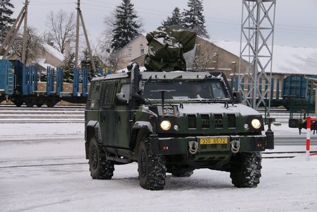 LOV Iveco připravené k dalšímu přesunu