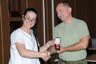 Major Meloš převzal bronzovou plaketu MuDr.Jánského