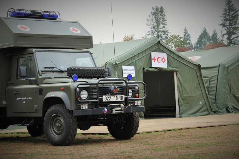 Medical Man 2018 prověří připravenost polní nemocnice i ze zvládnutí hromadného příjmu raněných