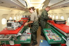 Přestavba interiéru letounu Airbus A-319CJ na MEDEVAC