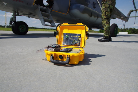 Měření probíhalo i na letišti během dotankování