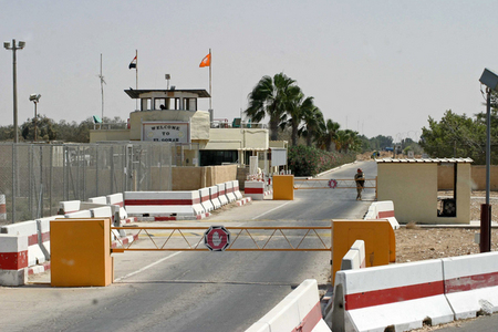 Gate to the El-Gorah Base