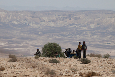 Environment around the El-Gorah Base