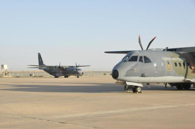 Aircraft replacement. The first CASA served without any problems