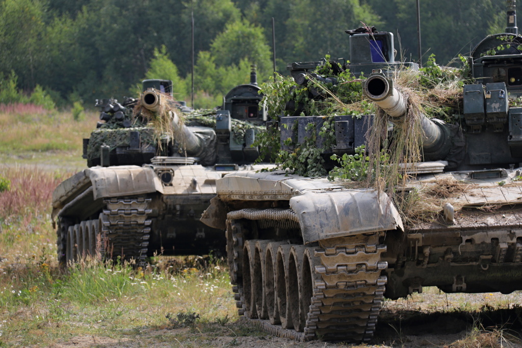 Modernizované tanky T72M4-CZ