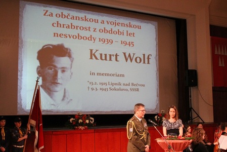 Mohelnice vyznamenala hrdinu od Sokolova