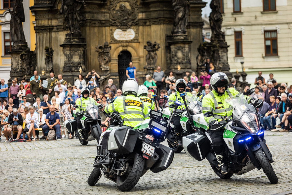 Motocyklová četa Vojenské policie
