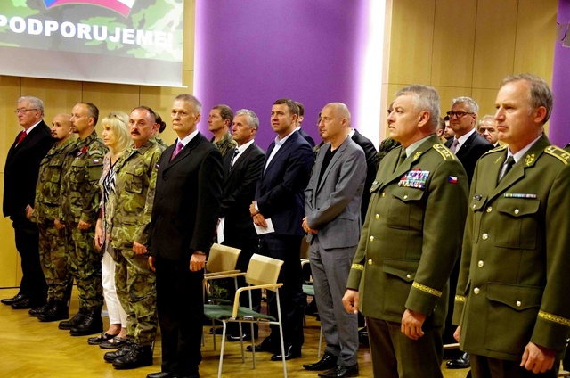 Na akci nechybělo nejvyšší armádní vedení a významní hosté