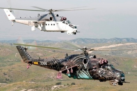 Cenu za nejlepší kamufláž na NATO Tiger Meet 2016 získali čeští vrtulníkáři 