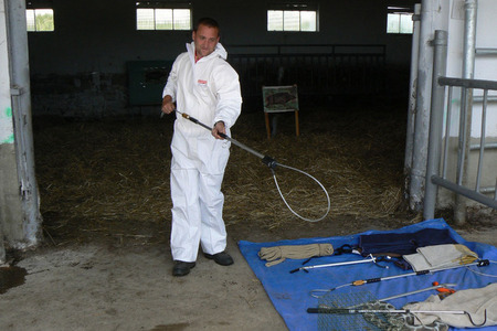 Nástroje na odchyt menších zvířat