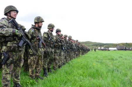 Čtvrtá brigáda opět cvičí na Doupově