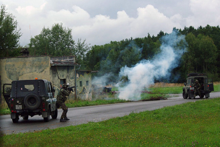Ramstein Rover 2013: S návodčími cvičí i ženisté z Bechyně