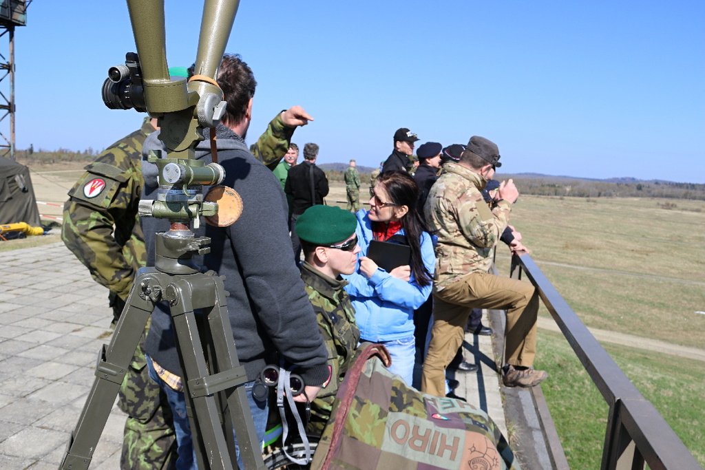 Cvičení sledoval i desátník Lukáš "Hiro" Hirka, příslušník 72. mechanizovaného praporu, který byl 7. září 2012 těžce zraněn při raketovém útoku na základnu Shank v Afghánistánu