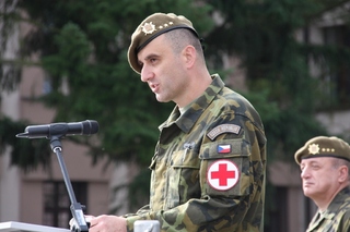 Nový ředitel Sekce vojenského zdravotnictví plukovník Michal Baran 