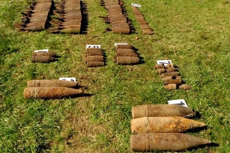 Ženisté v Chráněné krajinné oblasti Brdy zlikvidovali téměř deset tisíc kusů munice