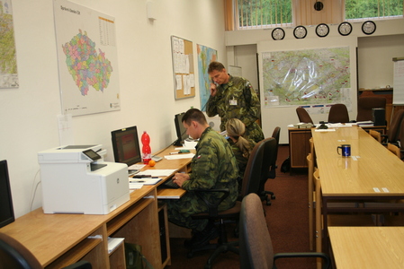 Operační středisko Agentury logistiky