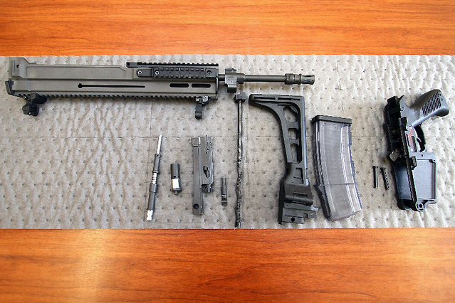 Rozložená CZ 805 A1