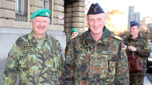 Do České republiky zavítal viceadmirál Bundeswehru Joachim Rühle