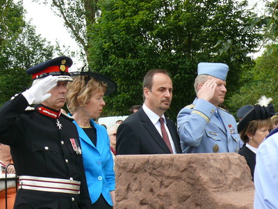 Ministr Kohout a generál Picek uctili památku vojáků čs. ozbrojených sil v Británii