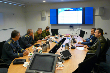 Pracovní jednání 1. zástupce náčelníka Generálního štábu OSSR v České republice