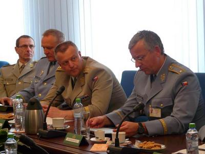 Generál Žižka v průběhu jednání ocenil dlouhodobou spolupráci