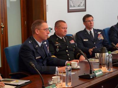 Generálové Národní gardy států Texas a Nebraska zavítali do České republiky