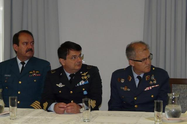 Příslušníci E3A komponentu si vyslechli prezentaci o hlavních úkolech českých vzdušných sil, seznámili se s jejich strukturou a právě probíhající transformací