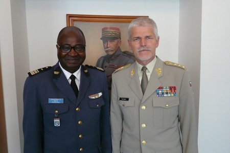 Generál Pavel se setkal s novým přidělencem obrany republiky Burkina Faso