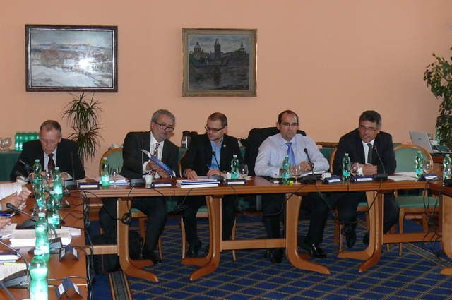 Committee on Defence of the Chamber of Deputies hold its meeting at the Ministry of Defence