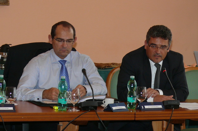 Deputy Defence Ministers Jiri Borovec and Tomas Kuchta participated at the meeting