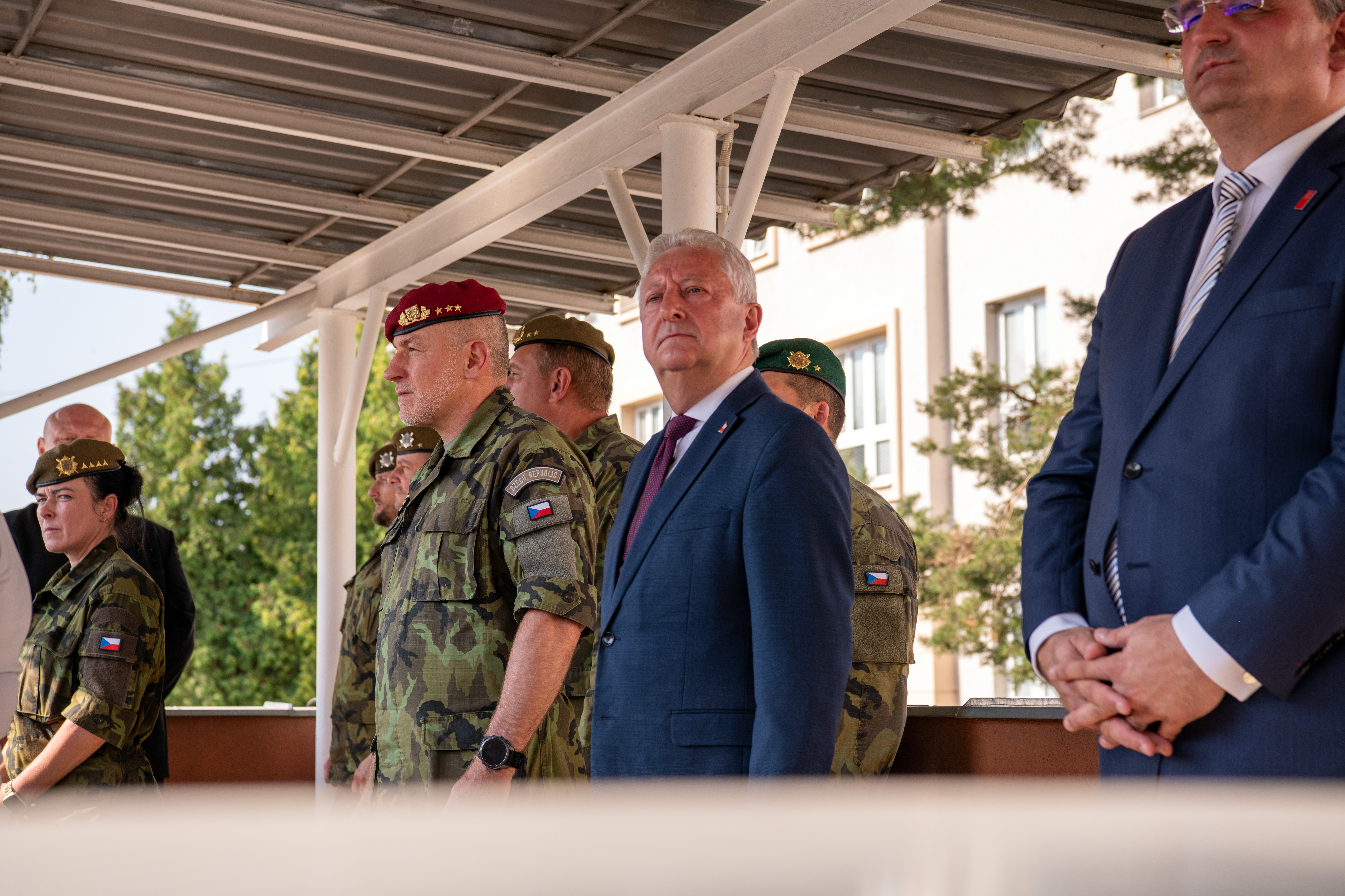 Mezi čestnými hosty nechyběl ministr obrany a náčelník Generálního štábu AČR