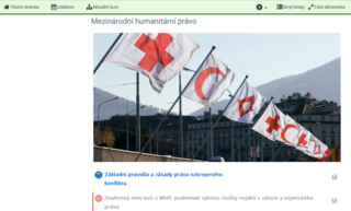 Náhledy do e-learningového kurzu vojáku aktivní zálohy