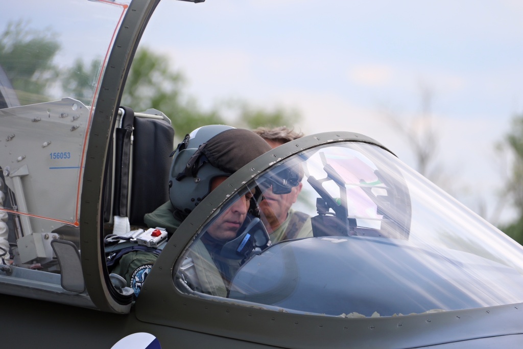 Pilot před startem