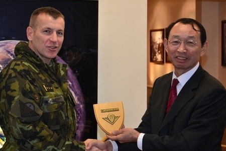 Žateckou brigádu navštívili Korejci