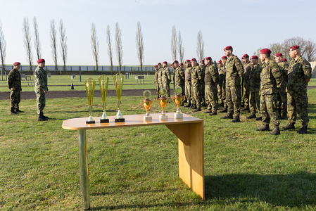 Plukovník Tomáš Špok náčelník štábu 4. brigády zahajuje přebor v NATO dráze