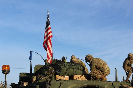 Logistici americké armády se přes Českou republiku vrací ze cvičení Saber Guardian 