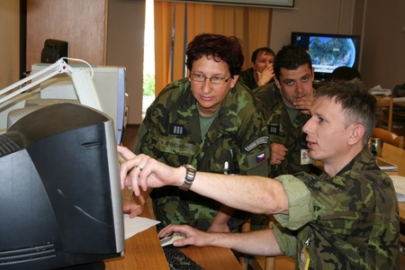 Štábní nácvik sil podpory Boleslavská hradba 2012. Den třetí