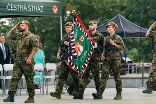 Den ozbrojených sil připomněl odkaz československých legionářů i službu dnešních vojáků